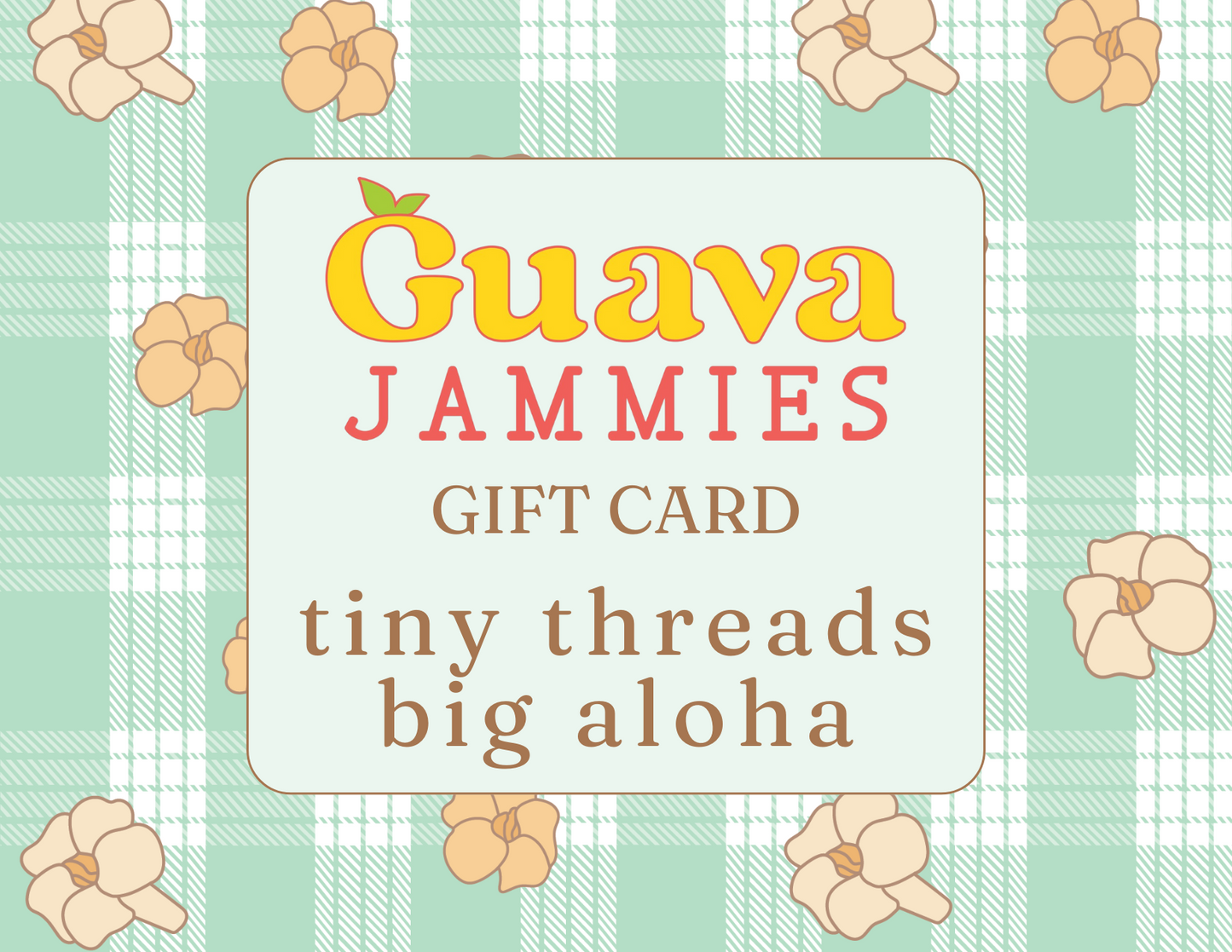 Guava Jammies Gift Card-Guava & Co.