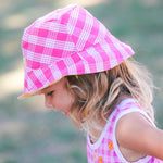 Pāpale Palaka Poepoe - Palaka Bucket Hat-Guava &amp; Co.