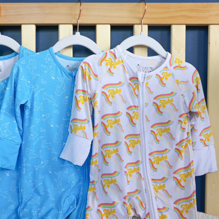 Anuanu Coverall (Long-sleeve zippered PJ)-Guava &amp; Co.