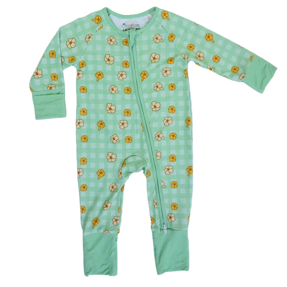 Anuanu Coverall (Long-sleeve zippered PJ)-Guava &amp; Co.
